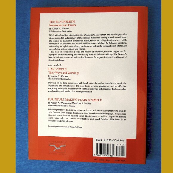 Book - The Blacksmith: Ironworker and Farrier, by Aldren A Watson - Picture 16 of 16